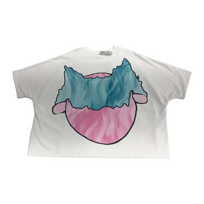 Syndicate "Milky Way" Character Tee — White/Pink