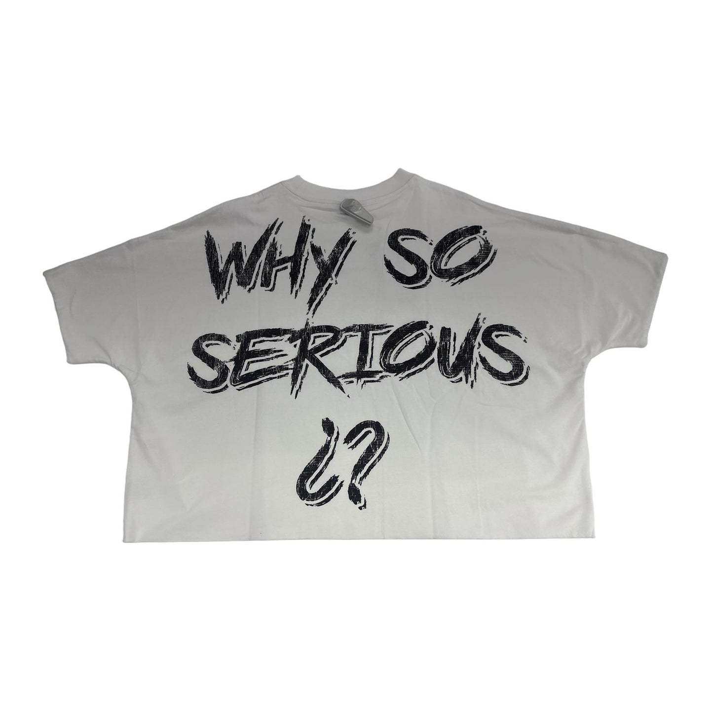 syndicate why so serious tee white