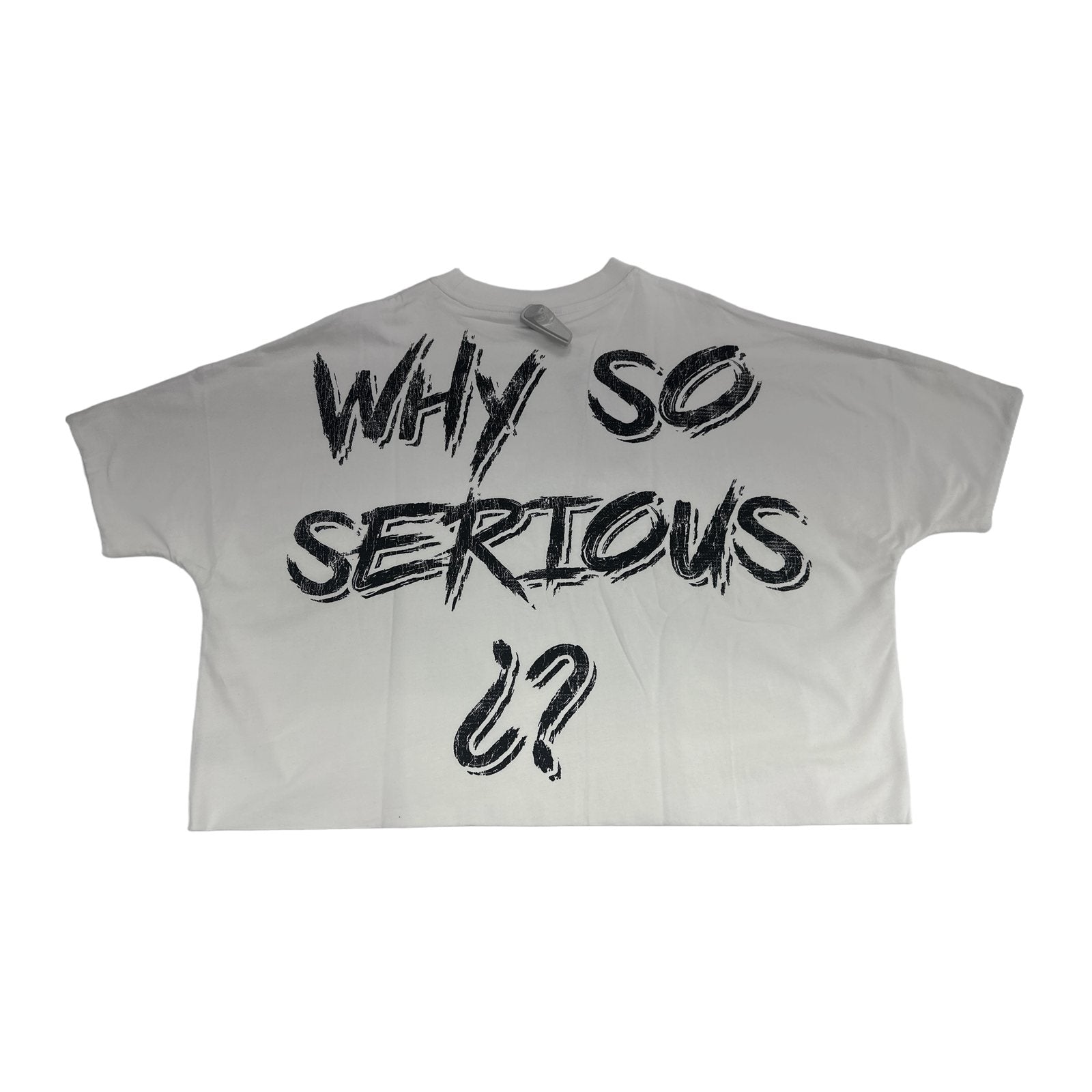 syndicate why so serious tee white