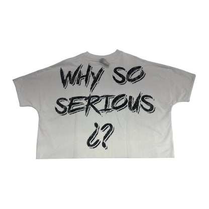 syndicate why so serious tee white