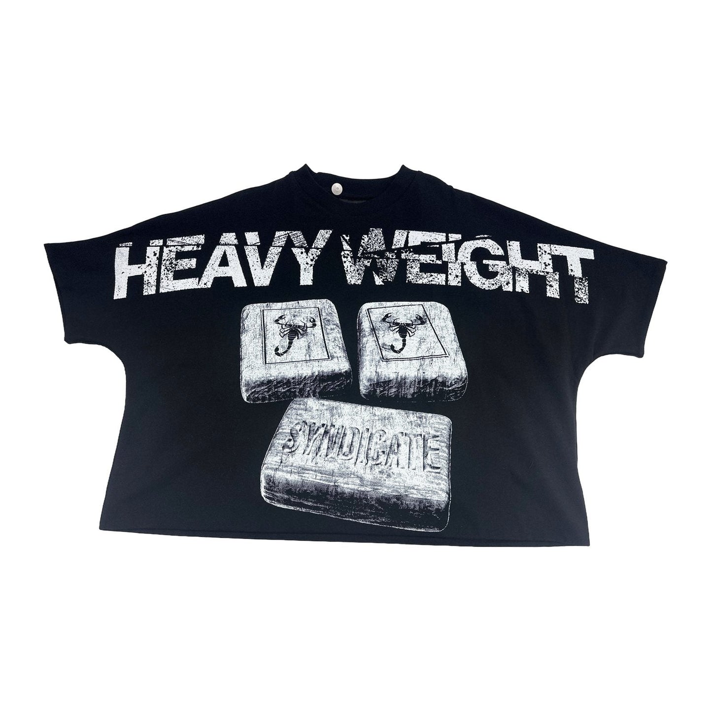 Syndicate "Heavy Weight" Scorpion Brick Tee — Black