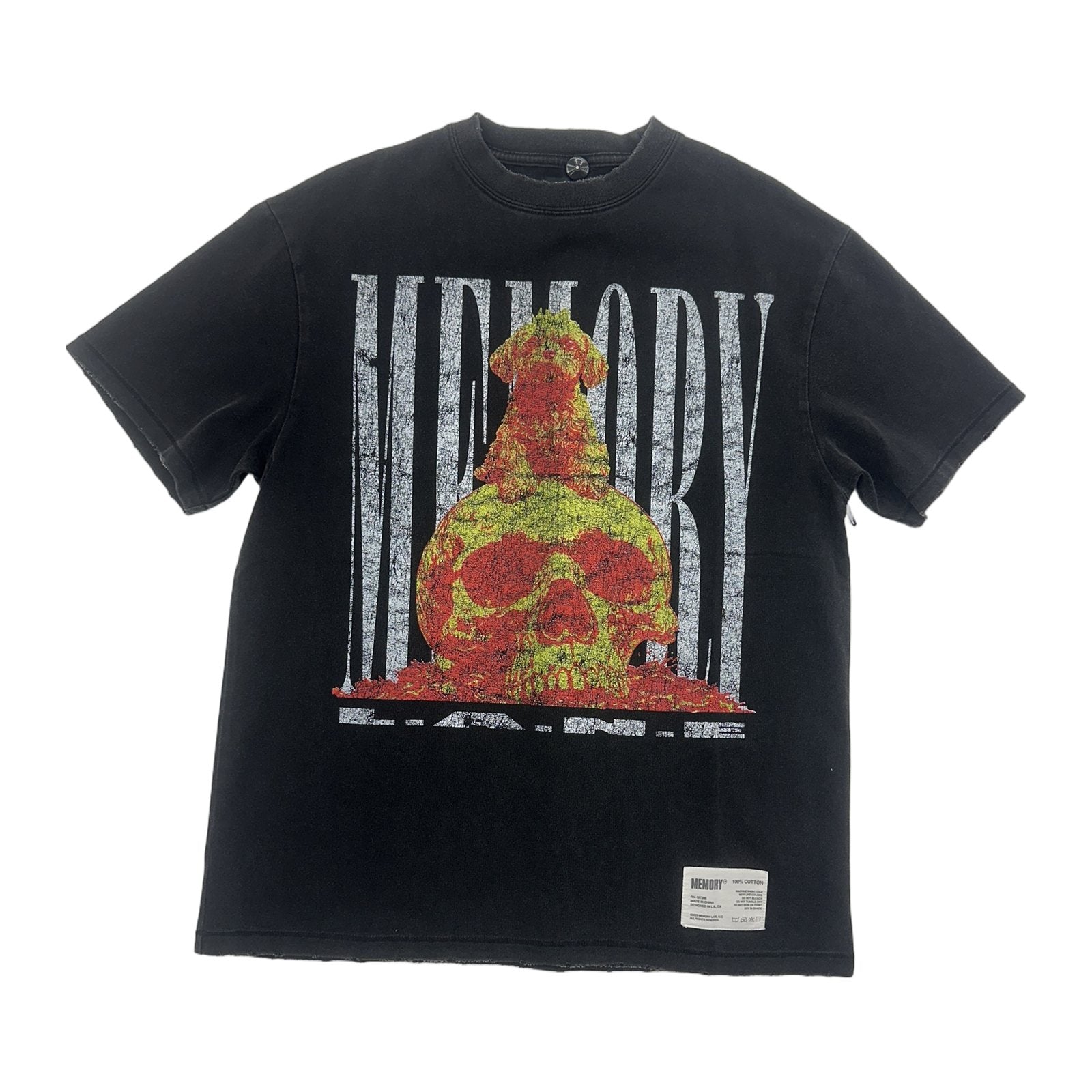 memory lost archives tee black