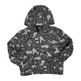 Mixed Emotion "Emotion Camo" Hooded Zip Jacket — Black