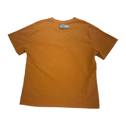 concept peace washed tee orange