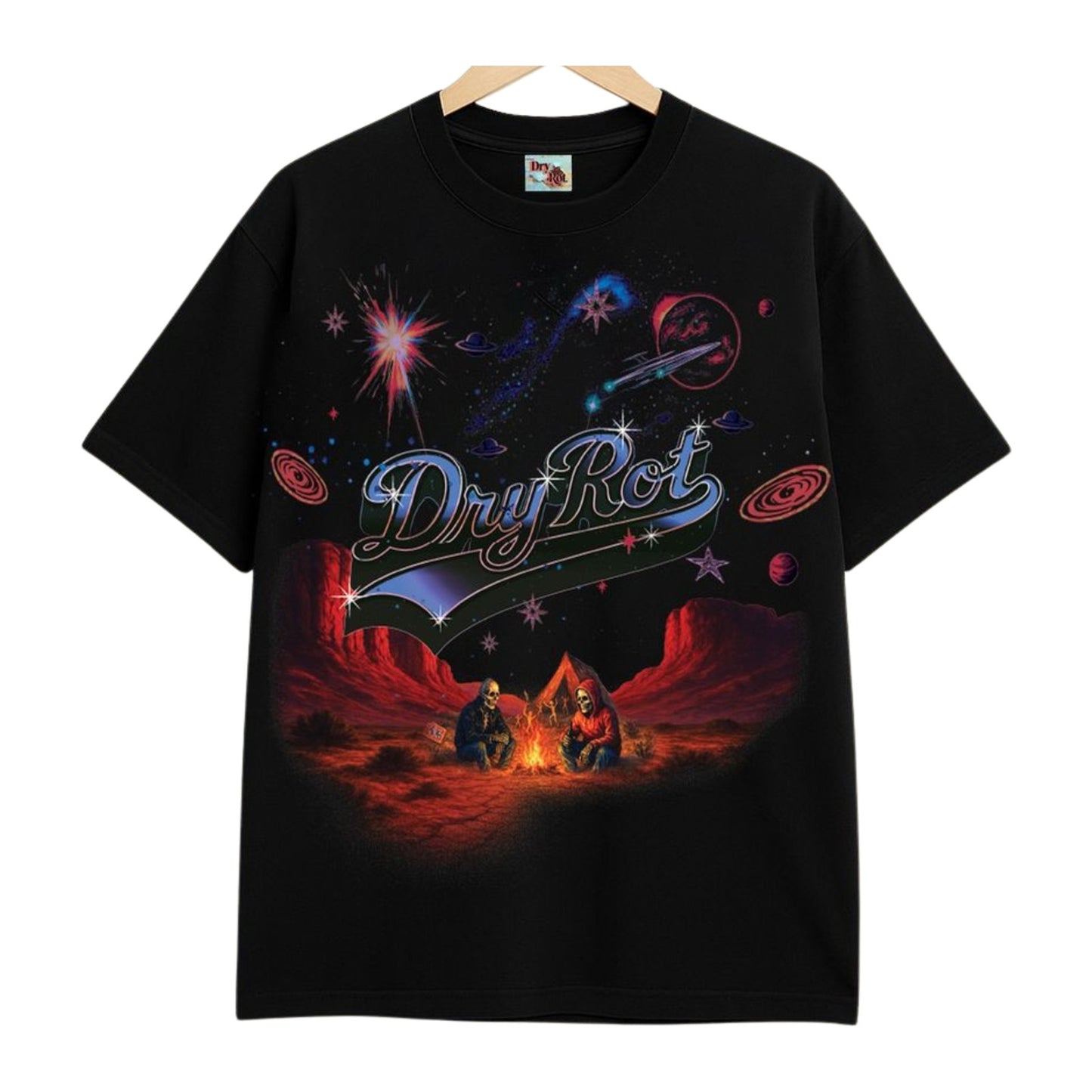 Dry Rot "Camp Rotten" Campfire Tee