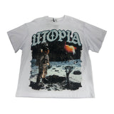 KDNK "Utopia" Tee — White