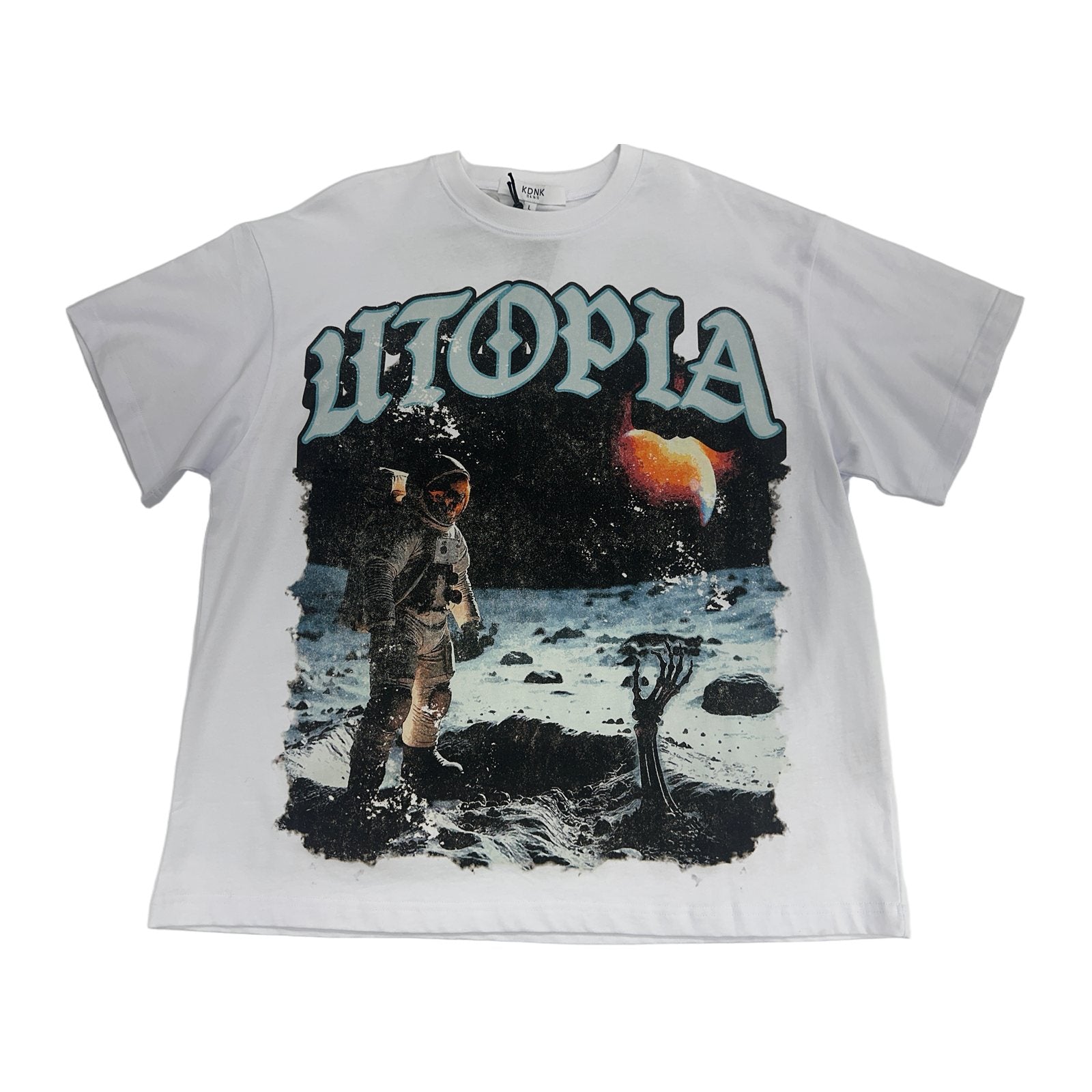 kdnk utopia tee white