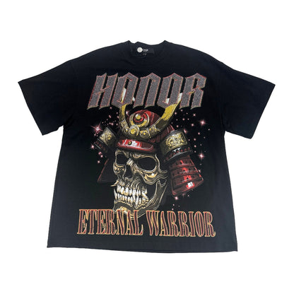 KDNK "Eternal Warrior" Samurai Tee — Black