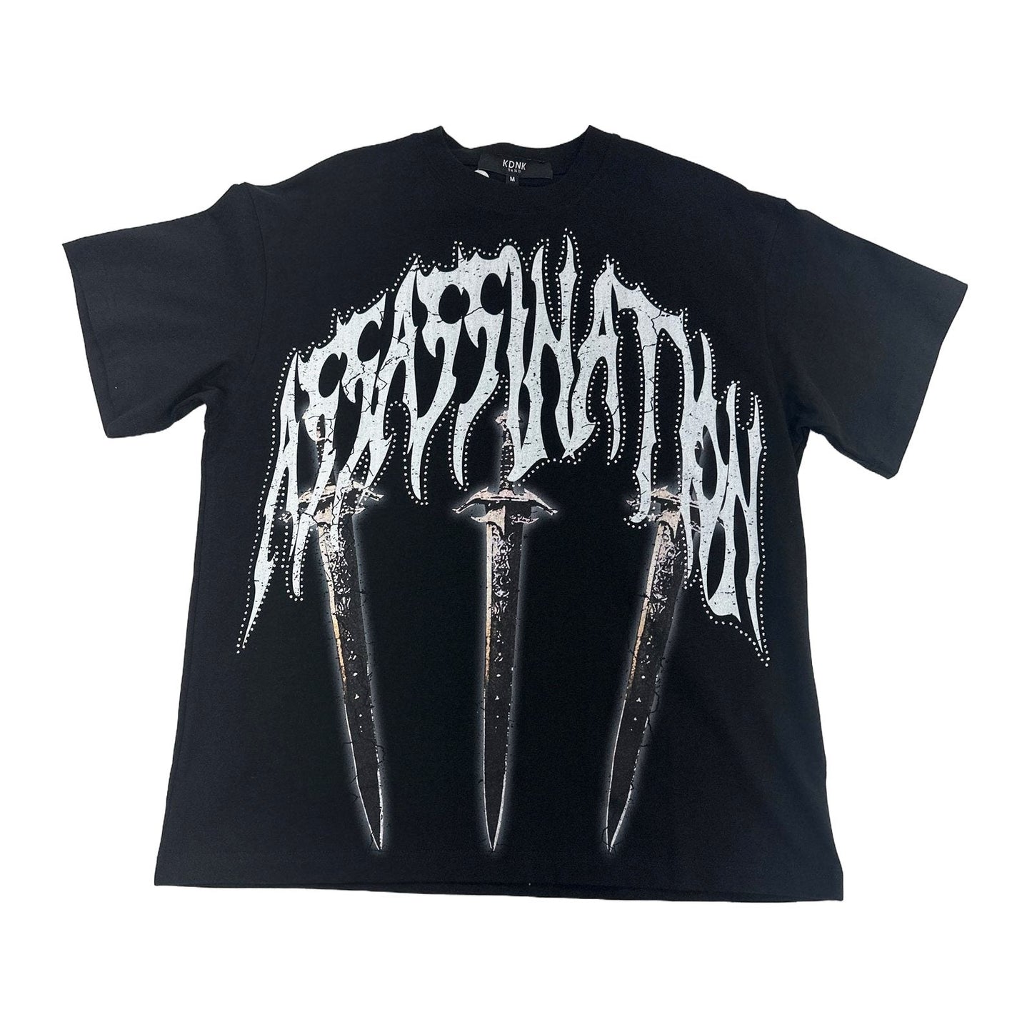 KDNK "Assassination" Dagger Tee — Black