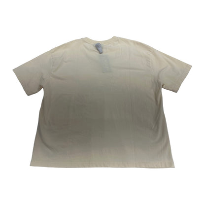 concept flowers distressed tee cream