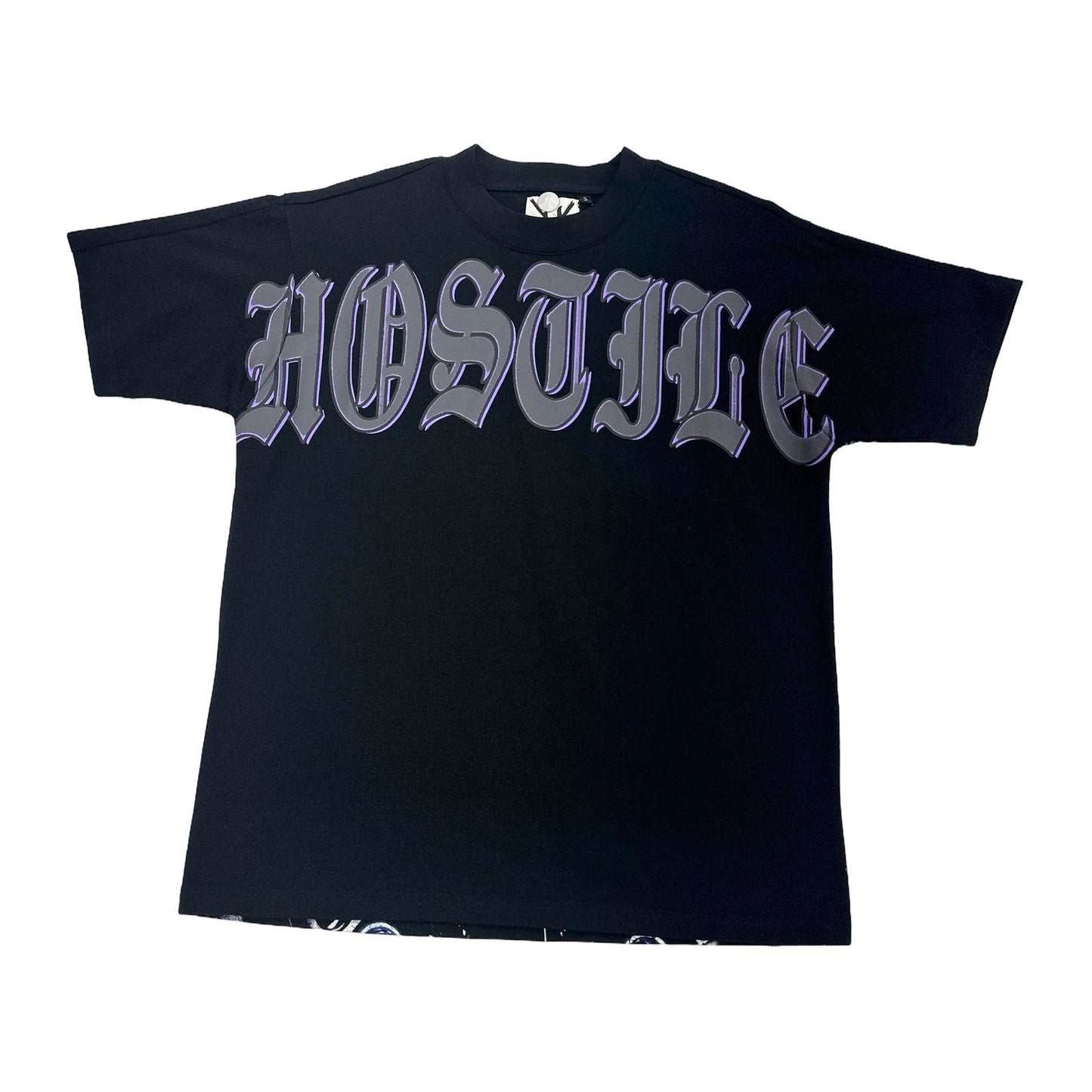 Hostile "Astronaut" Tee — Black/Purple