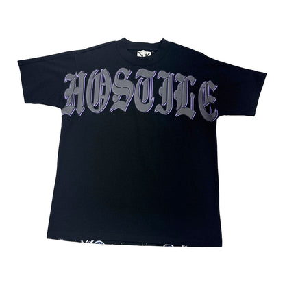 Hostile "Astronaut" Tee — Black/Purple