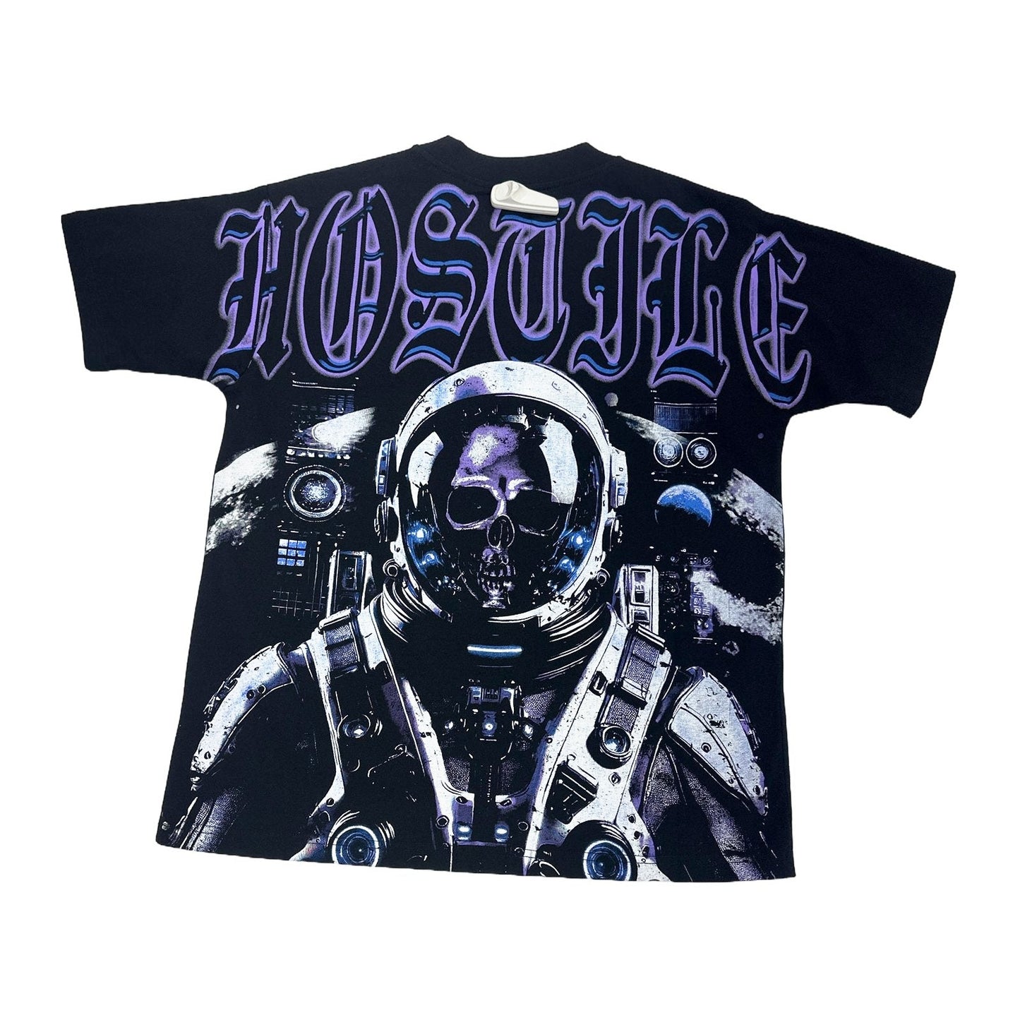 Hostile "Astronaut" Tee — Black/Purple
