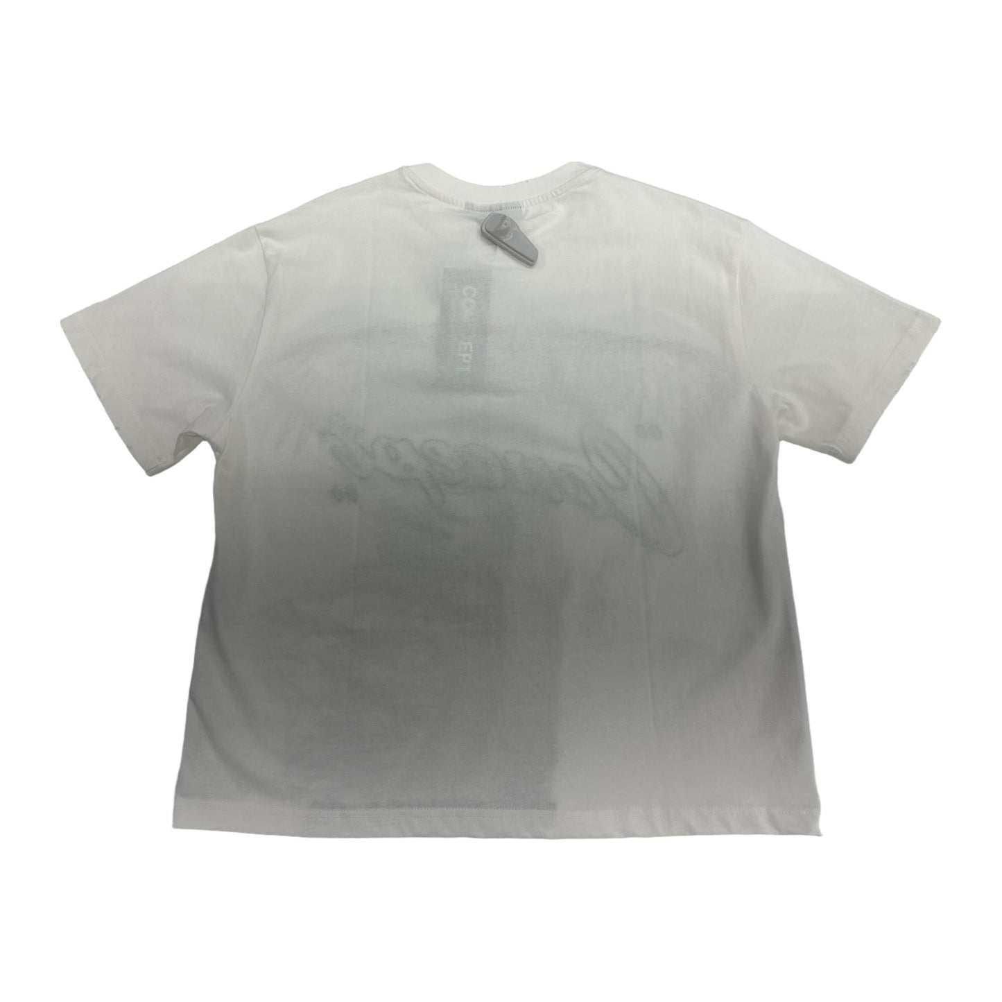 concept sacred rhinestone tee white
