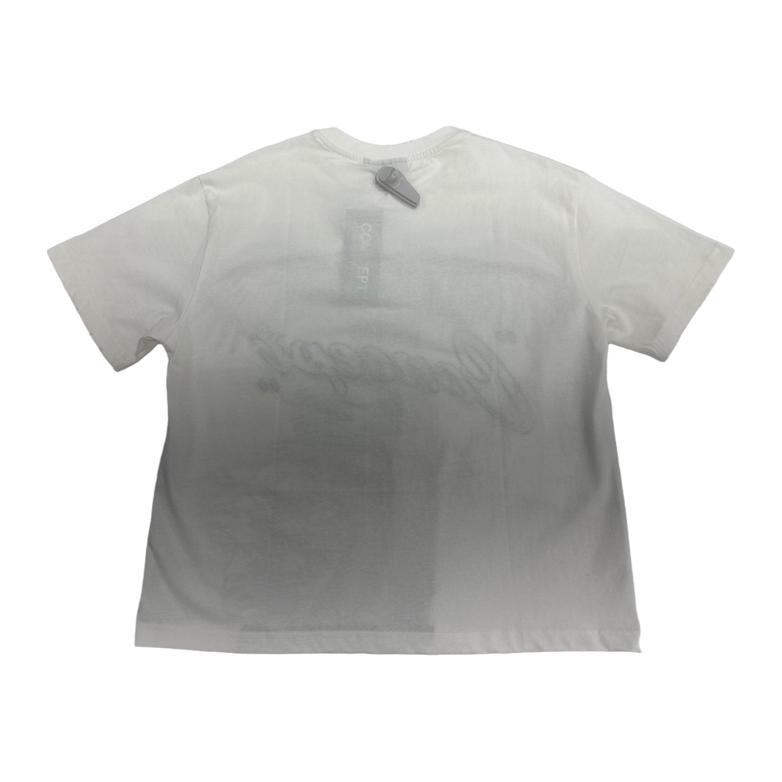 concept sacred rhinestone tee white