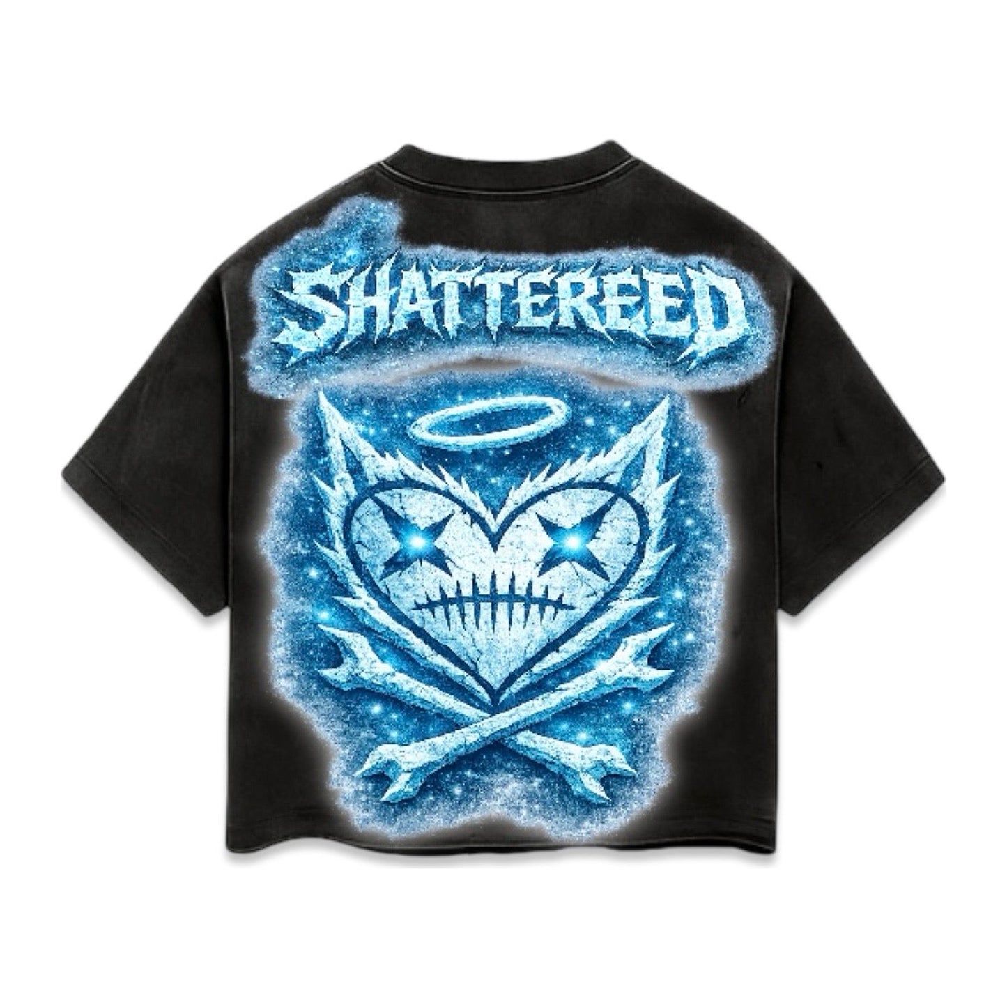 Shattered Hearts "Iced Heart" Tee - Black