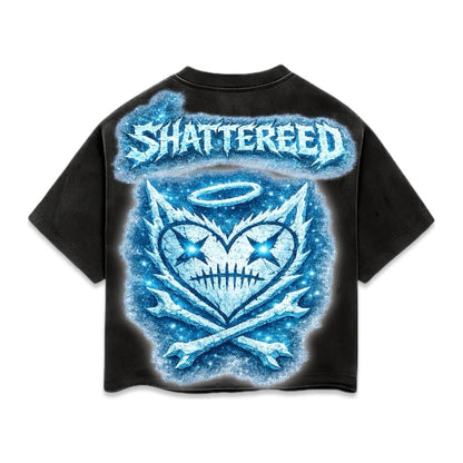 Shattered Hearts "Iced Heart" Tee - Black
