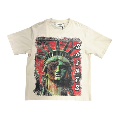 MND GMZ DNA "Saints" Liberty Tee — Beige