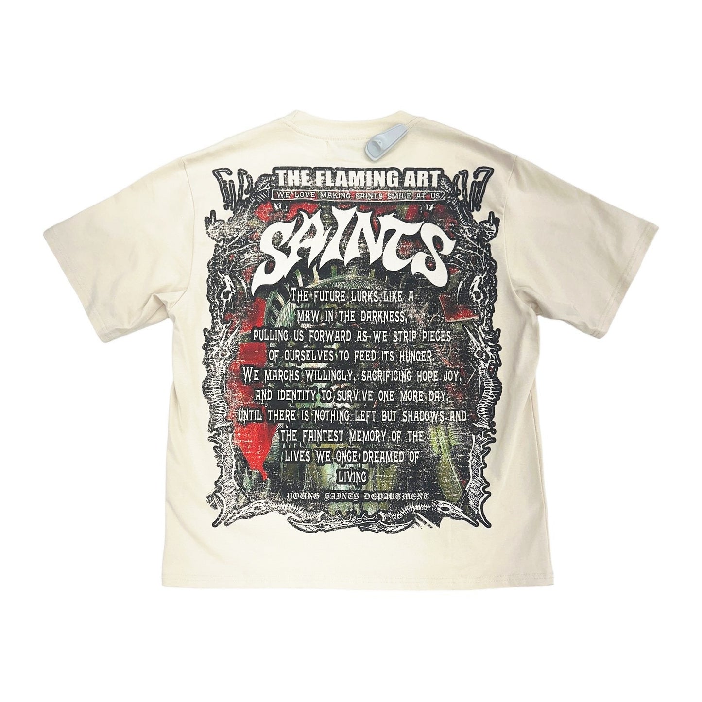 MND GMZ DNA "Saints" Liberty Tee — Beige
