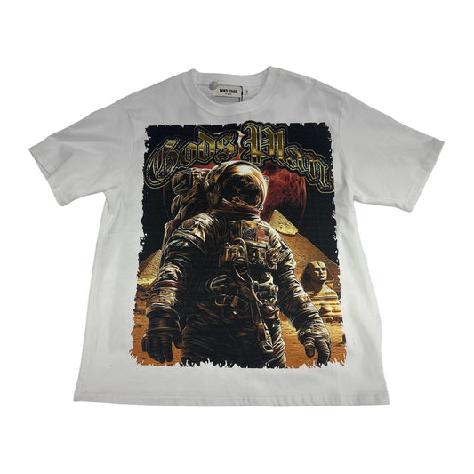 mnd gmz dna gods plan astronaut tee white