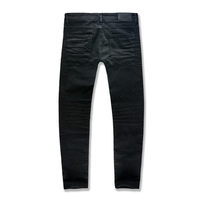 Jordan Craig Collins "Tribeca" Twill Pant — Black — Jordan Craig — view 2