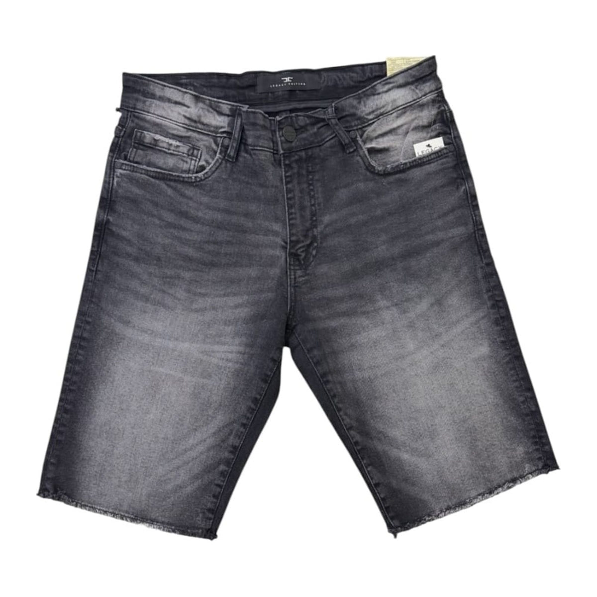 Jordan Craig Denim Short — Black Shadow Faded — Jordan Craig