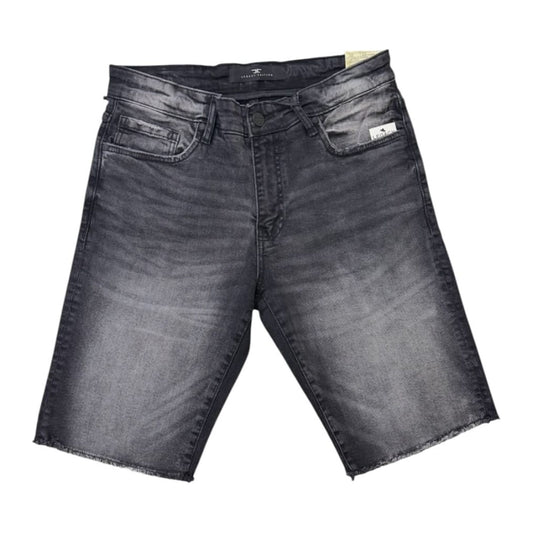 Jordan Craig Denim Short — Black Shadow Faded — Jordan Craig