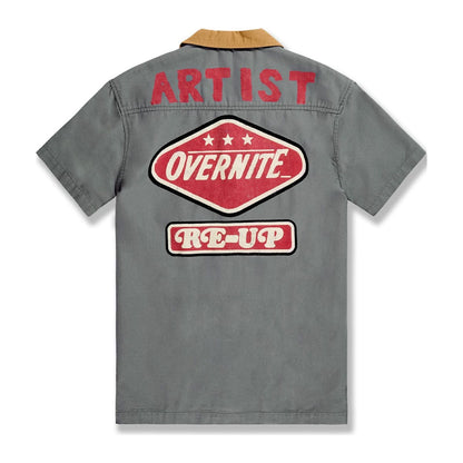 Jordan Craig Legacy Edition 2059 Tee — Charcoal — Jordan Craig — view 3