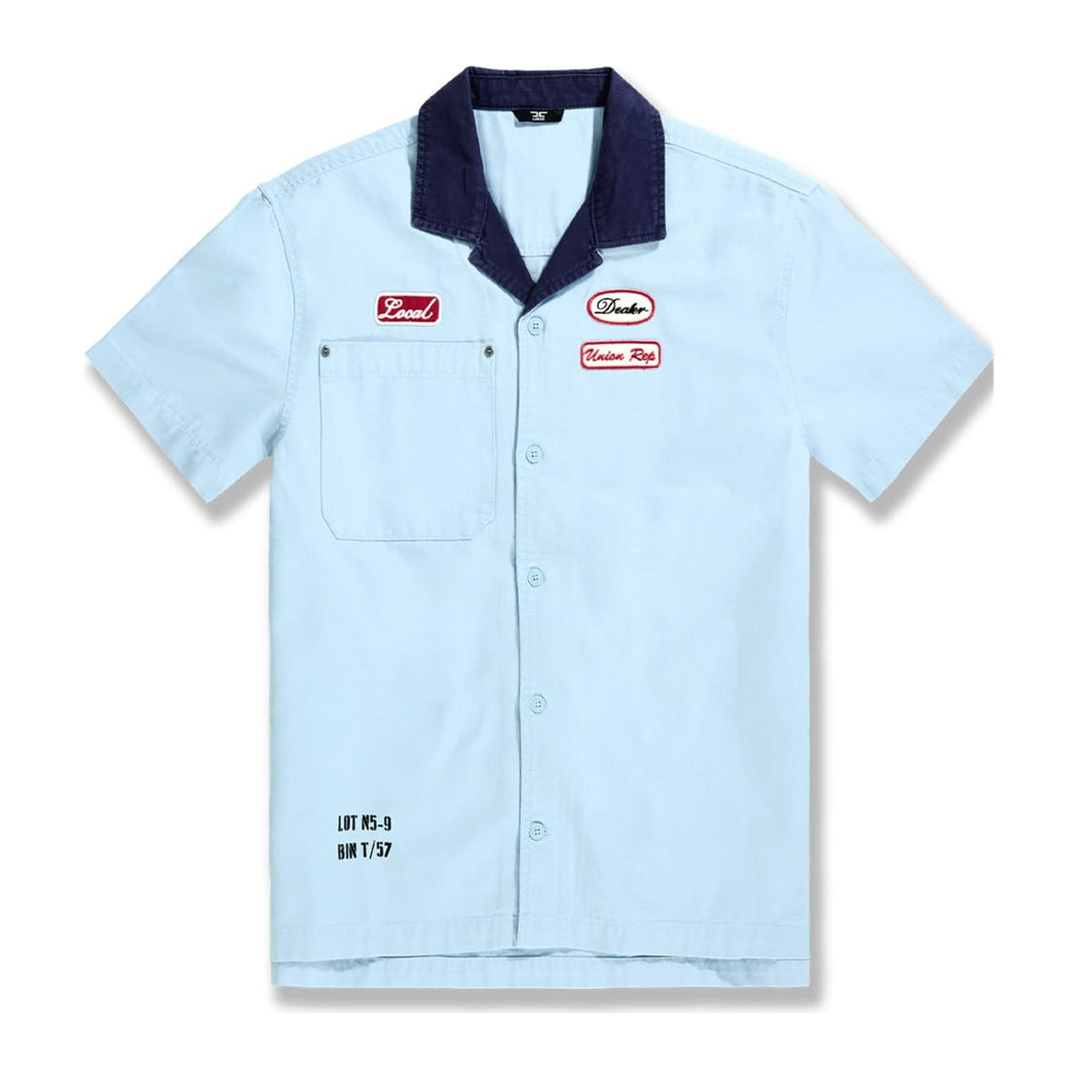 Jordan Craig Legacy Edition Service Blue Tee — Jordan Craig — view 2