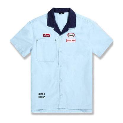 Jordan Craig Legacy Edition Service Blue Tee — Jordan Craig — view 2