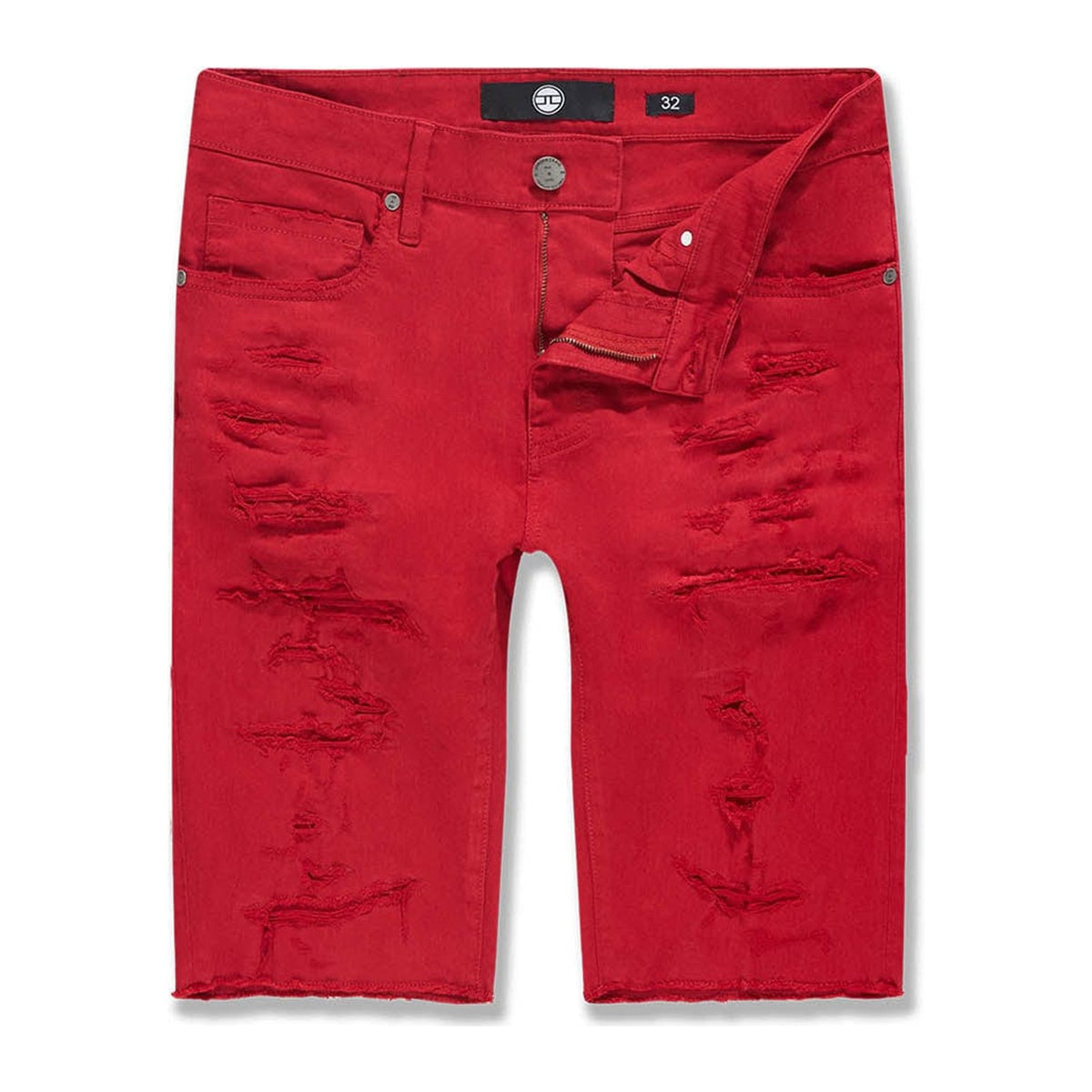 Jordan Craig "OG Tulsa" Twill Short — Red — Jordan Craig