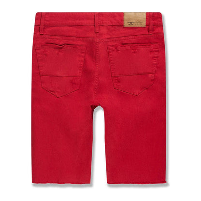 Jordan Craig "OG Tulsa" Twill Short — Red — Jordan Craig — view 2