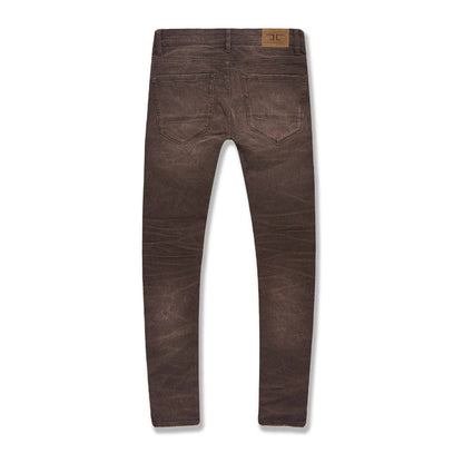 Jordan Craig Ross "Meadowland" Skinny Jean — Brown Coated — Jordan Craig — view 2