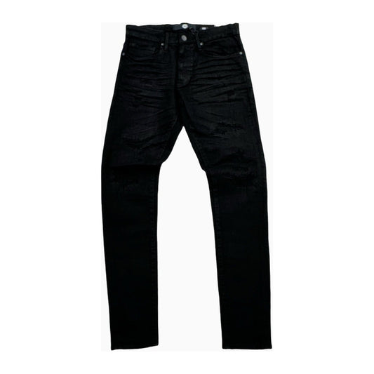 Jordan Craig Ross Slim Distressed Jean — Jet Black — Jordan Craig