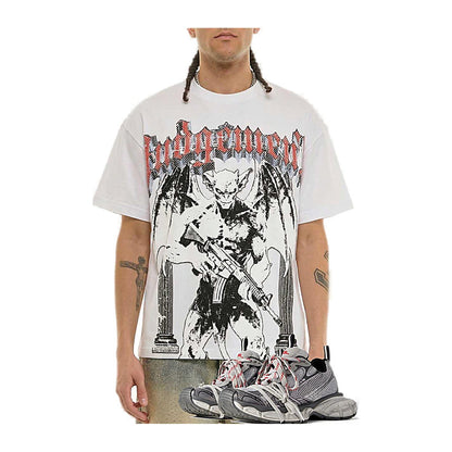 KDNK "Gargoyle" Tee — White — KDNK — view 2