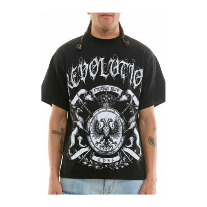 KDNK "Revolution" Crest Tee — Black — KDNK — view 2