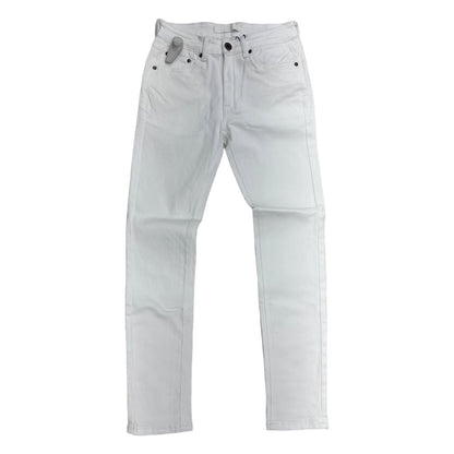 kdnk sk201 skinny flare jean white