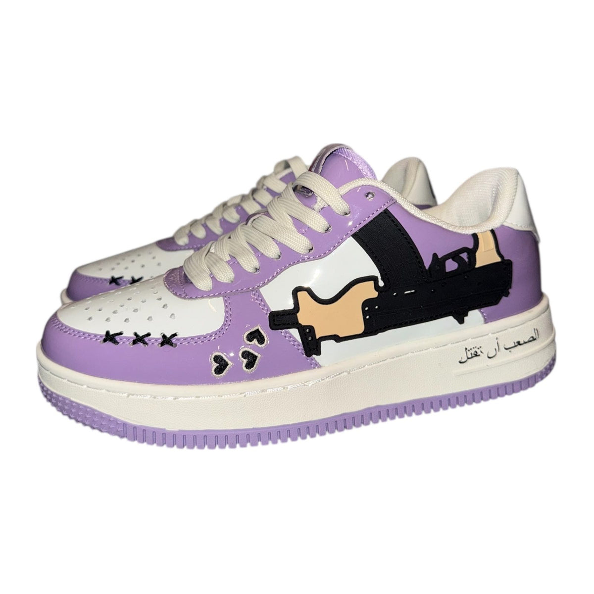 Love Kills "Purgers" Sneaker — Purple — Love Kills — view 3
