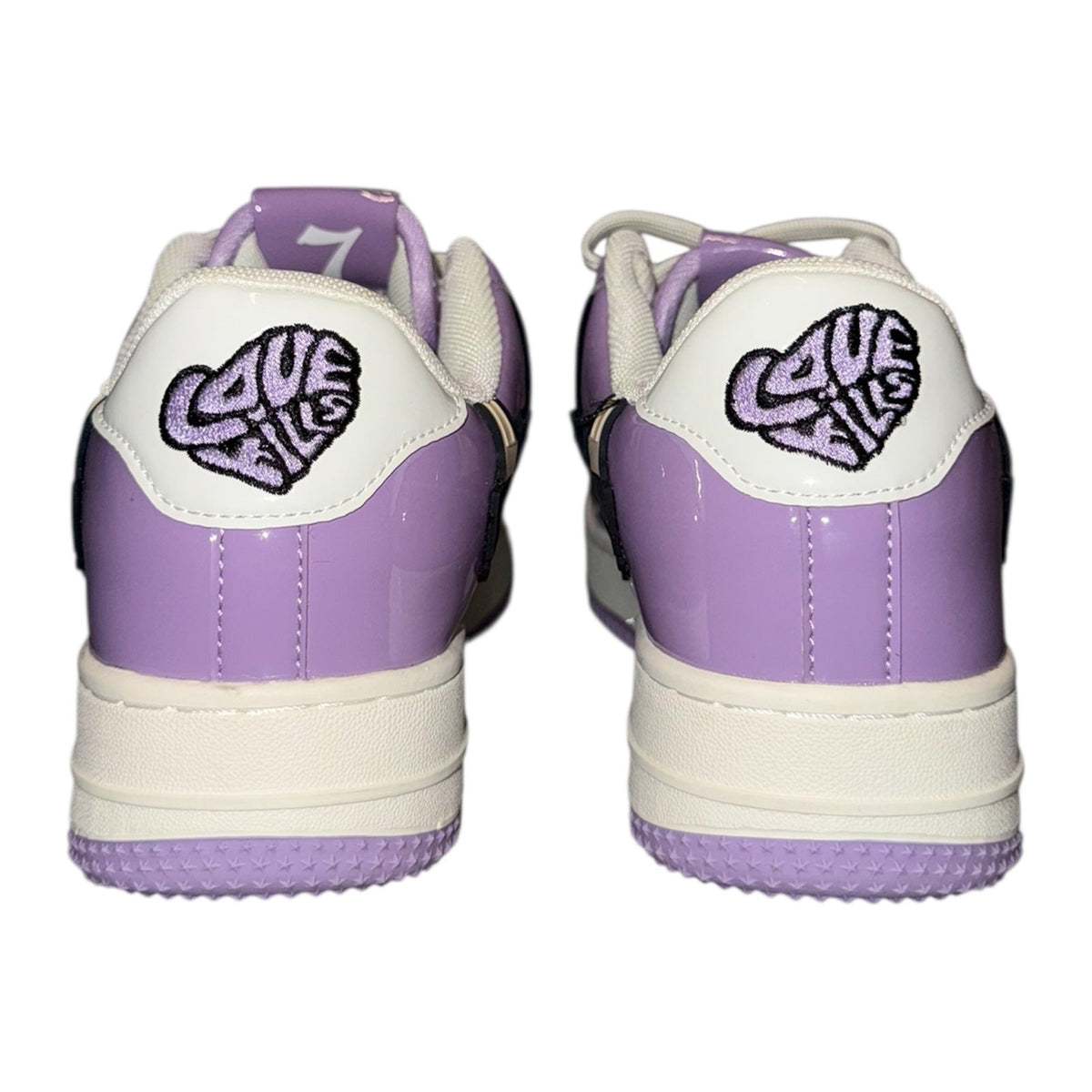 Love Kills "Purgers" Sneaker — Purple — Love Kills — view 4
