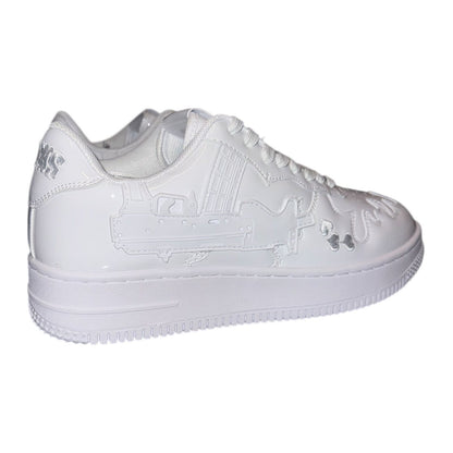 Love Kills "Purgers" Sneaker — White — Love Kills — view 4