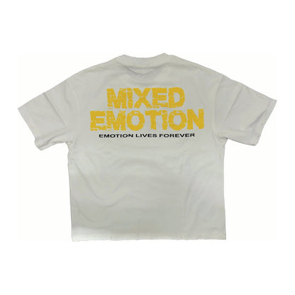 Mixed Emotion Emo Gods Yellow Red Tee — White — Mixed Emotion — view 3