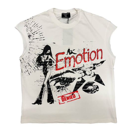Mixed Emotion Denied White Cut Off — Mixed Emotion — view 2