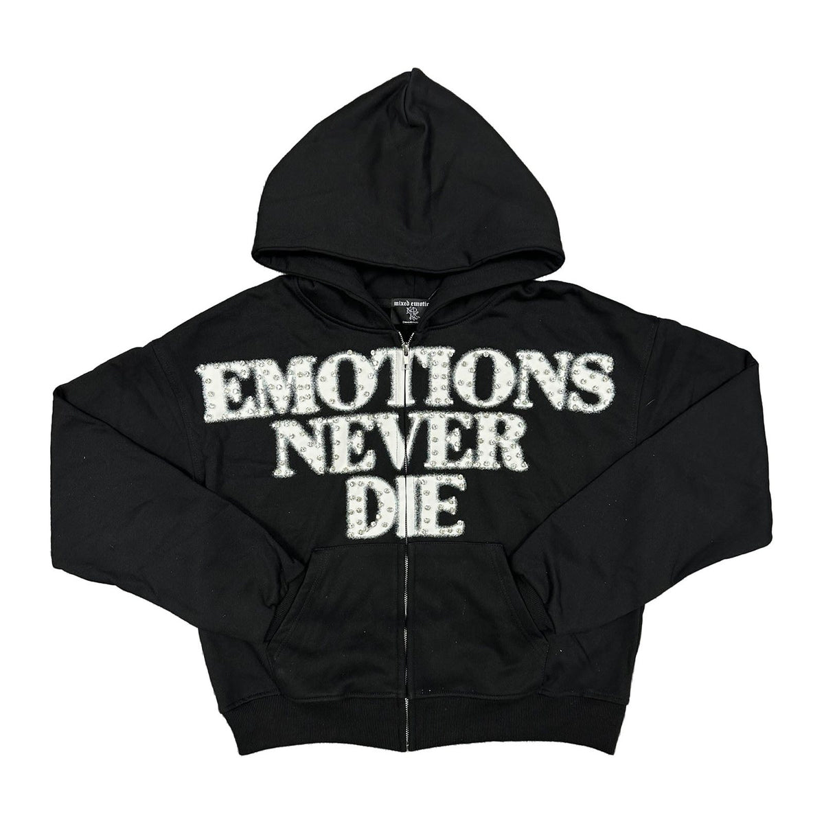 Mixed Emotion Emotions Never Die Black Hoodie — Mixed Emotion — view 2