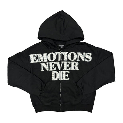 Mixed Emotion Emotions Never Die Black Hoodie — Mixed Emotion — view 2
