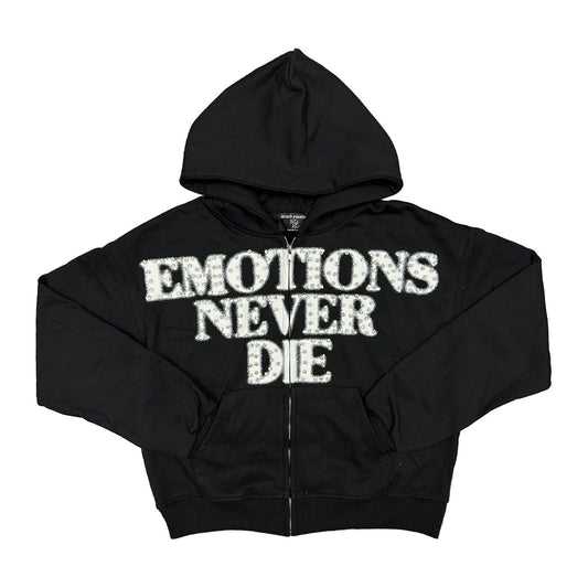 Mixed Emotion Emotions Never Die Black Hoodie — Mixed Emotion — view 2
