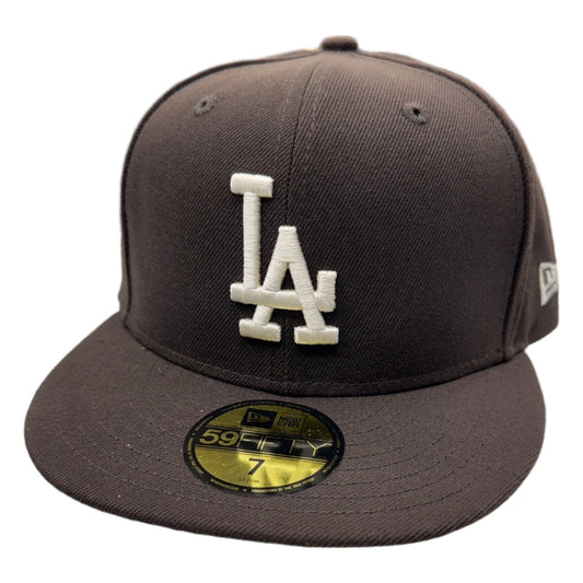 New Era Los Angeles Dodgers 59FIFTY Fitted — Brown