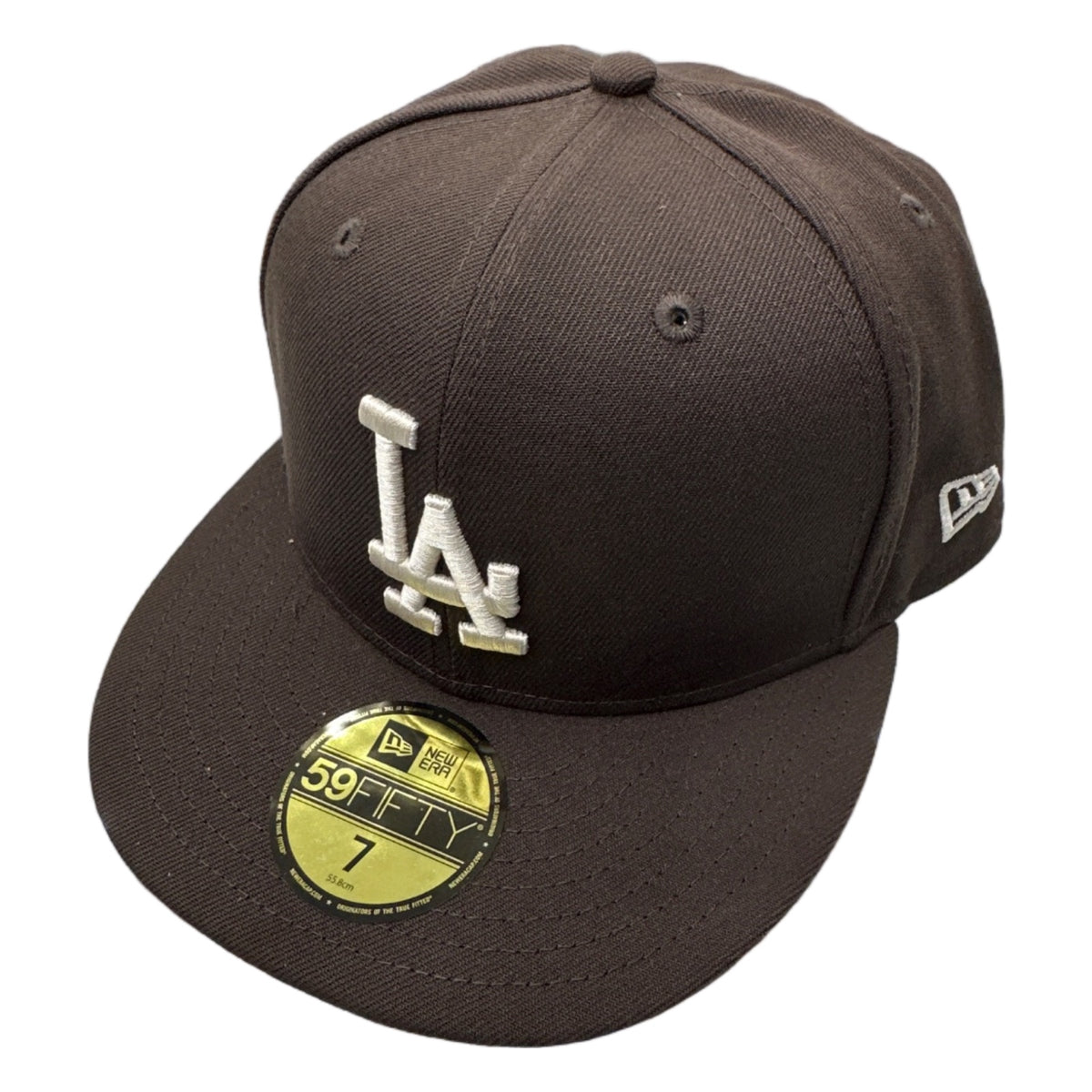 New Era Los Angeles Dodgers 59FIFTY Fitted — Brown — view 2