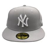New Era New York Yankees 59FIFTY Fitted — Grey