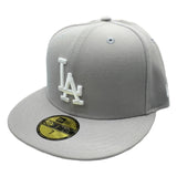 New Era Los Angeles Dodgers 59FIFTY Fitted — Grey