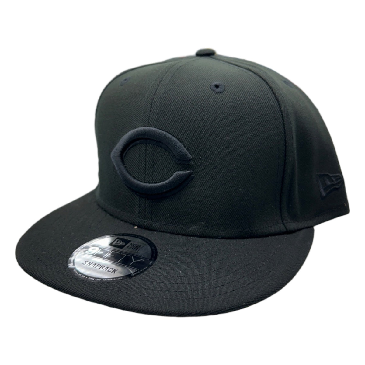 New Era Cincinnati Reds 9FIFTY Snapback — Black on Black